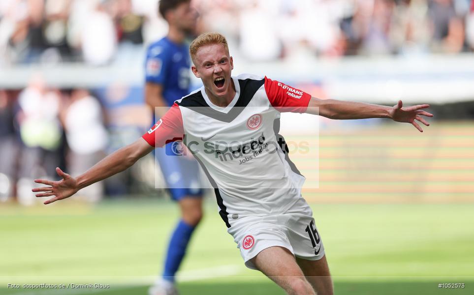 TSG 1899 Hoffenheim, Eintracht Frankfurt, Bundesliga, Voetball, Sport, Le Football, Germany, Futbol, Fotball, Fussball, Deutschland, DFL, DFB, Calcio, 2024/25, Saison 2024/2025 - Bild-ID: 1052573