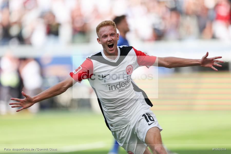 TSG 1899 Hoffenheim, Eintracht Frankfurt, Bundesliga, Voetball, Sport, Le Football, Germany, Futbol, Fotball, Fussball, Deutschland, DFL, DFB, Calcio, 2024/25, Saison 2024/2025 - Bild-ID: 1052574