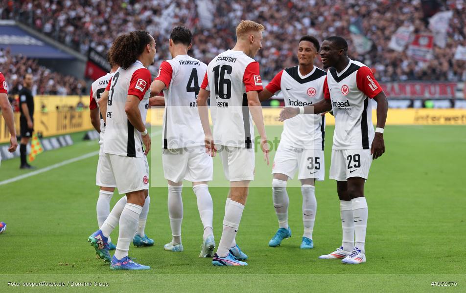 TSG 1899 Hoffenheim, Eintracht Frankfurt, Bundesliga, Voetball, Sport, Le Football, Germany, Futbol, Fotball, Fussball, Deutschland, DFL, DFB, Calcio, 2024/25, Saison 2024/2025 - Bild-ID: 1052576 TSG 1899 Hoffenheim, Eintracht Frankfurt, Bundesliga, Voetball, Sport, Le Football, Germany, Futbol, Fotball, Fussball, Deutschland, DFL, DFB, Calcio, 2024/25, Saison 2024/2025 - Bild-ID: 1052576