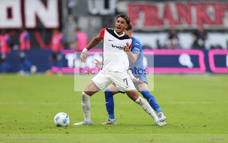 TSG 1899 Hoffenheim, Eintracht Frankfurt, Bundesliga, Voetball, Sport, Le Football, Germany, Futbol, Fotball, Fussball, Deutschland, DFL, DFB, Calcio, 2024/25, Saison 2024/2025 - Bild-ID: 1052596