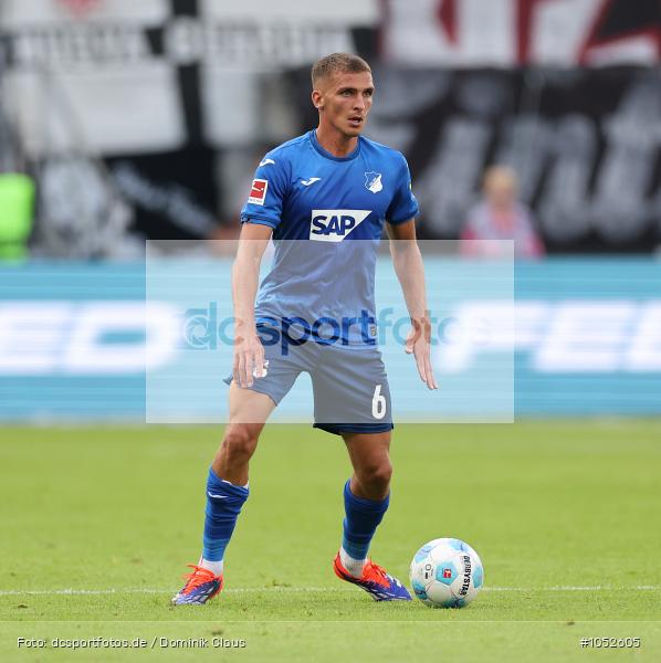 TSG 1899 Hoffenheim, Eintracht Frankfurt, Bundesliga, Voetball, Sport, Le Football, Germany, Futbol, Fotball, Fussball, Deutschland, DFL, DFB, Calcio, 2024/25, Saison 2024/2025 - Bild-ID: 1052605