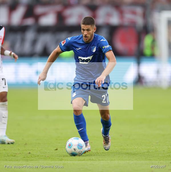 TSG 1899 Hoffenheim, Eintracht Frankfurt, Bundesliga, Voetball, Sport, Le Football, Germany, Futbol, Fotball, Fussball, Deutschland, DFL, DFB, Calcio, 2024/25, Saison 2024/2025 - Bild-ID: 1052607