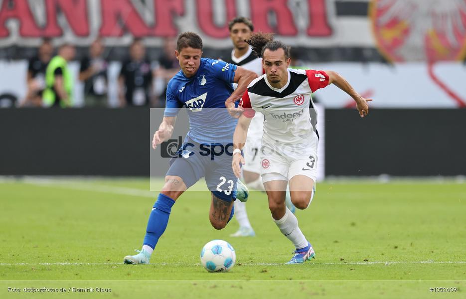 TSG 1899 Hoffenheim, Eintracht Frankfurt, Bundesliga, Voetball, Sport, Le Football, Germany, Futbol, Fotball, Fussball, Deutschland, DFL, DFB, Calcio, 2024/25, Saison 2024/2025 - Bild-ID: 1052609