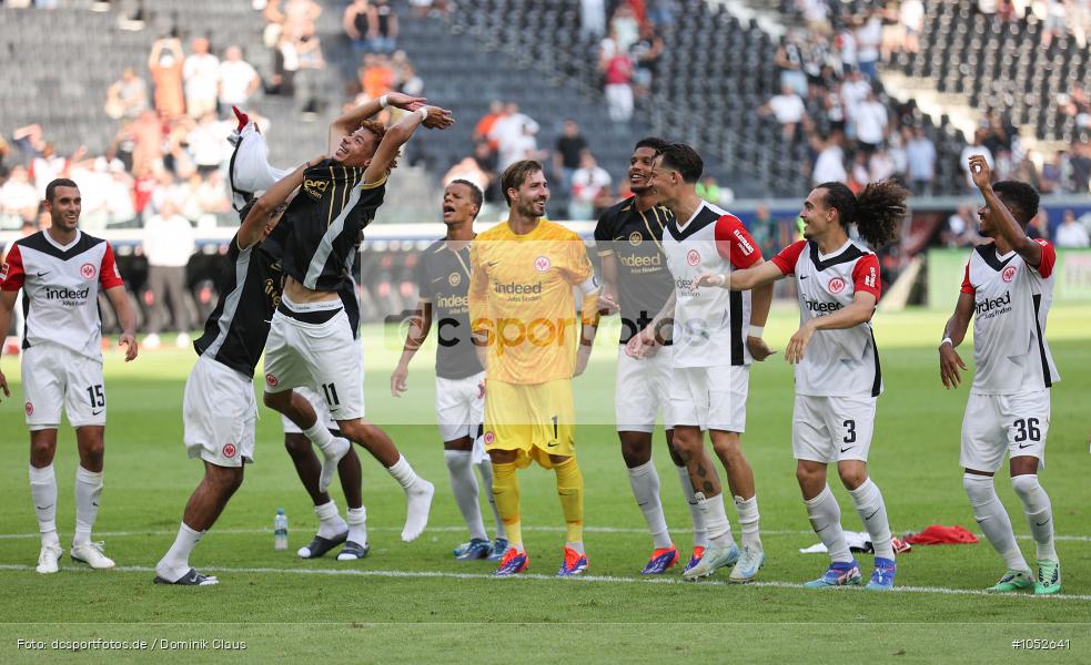 TSG 1899 Hoffenheim, Eintracht Frankfurt, Bundesliga, Voetball, Sport, Le Football, Germany, Futbol, Fotball, Fussball, Deutschland, DFL, DFB, Calcio, 2024/25, Saison 2024/2025 - Bild-ID: 1052641