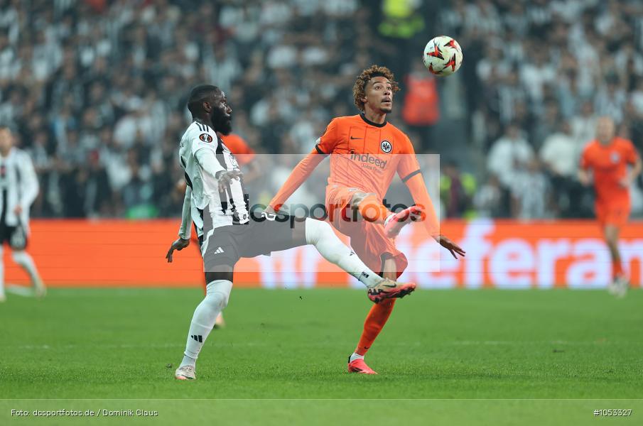 Eintracht Frankfurt, Besiktas JK Istanbul, EL, Europa League, UEFA Europa League, UEFA, Voetball, Sport, Le Football, Germany, Futbol, Fotball, Fussball, Deutschland, DFL, DFB, Calcio, 2024/25, Saison 2024/2025 - Bild-ID: 1053327