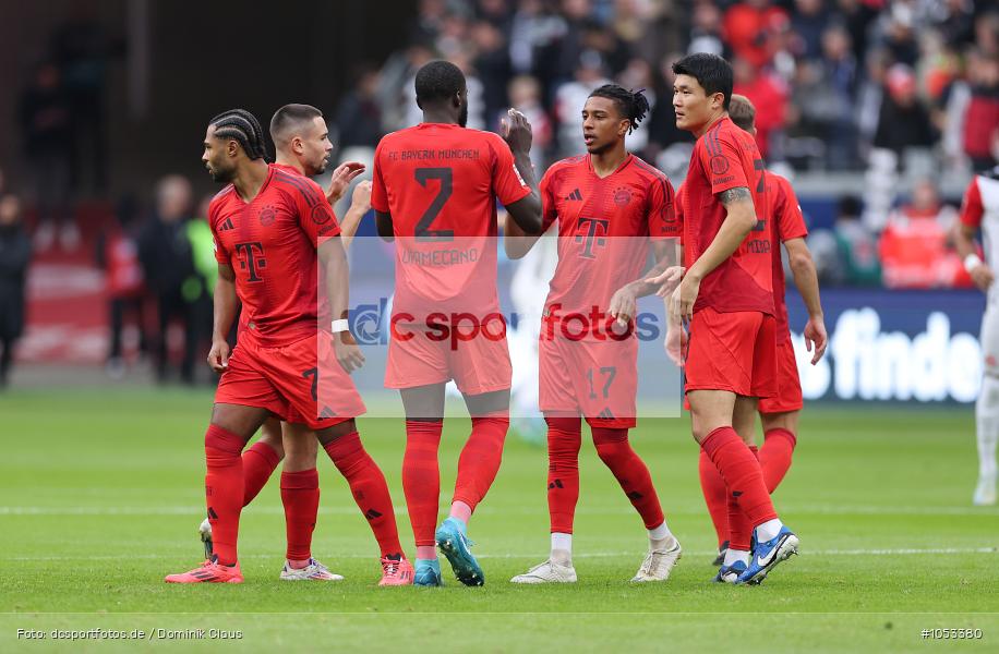 FC Bayern München, Eintracht Frankfurt, Bundesliga, Voetball, Sport, Le Football, Germany, Futbol, Fotball, Fussball, Deutschland, DFL, DFB, Calcio, 2024/25, Saison 2024/2025 - Bild-ID: 1053380