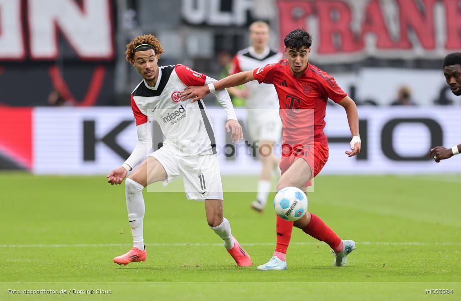 FC Bayern München, Eintracht Frankfurt, Bundesliga, Voetball, Sport, Le Football, Germany, Futbol, Fotball, Fussball, Deutschland, DFL, DFB, Calcio, 2024/25, Saison 2024/2025 - Bild-ID: 1053384