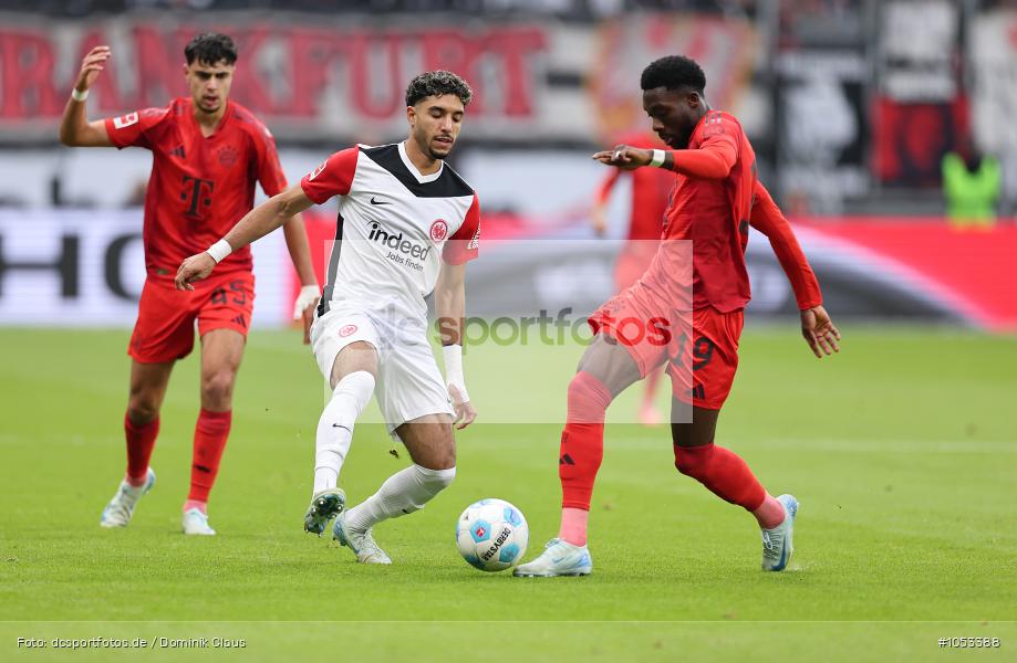 FC Bayern München, Eintracht Frankfurt, Bundesliga, Voetball, Sport, Le Football, Germany, Futbol, Fotball, Fussball, Deutschland, DFL, DFB, Calcio, 2024/25, Saison 2024/2025 - Bild-ID: 1053388