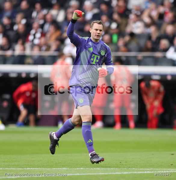 FC Bayern München, Eintracht Frankfurt, Bundesliga, Voetball, Sport, Le Football, Germany, Futbol, Fotball, Fussball, Deutschland, DFL, DFB, Calcio, 2024/25, Saison 2024/2025 - Bild-ID: 1053393