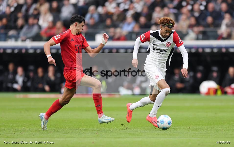 FC Bayern München, Eintracht Frankfurt, Bundesliga, Voetball, Sport, Le Football, Germany, Futbol, Fotball, Fussball, Deutschland, DFL, DFB, Calcio, 2024/25, Saison 2024/2025 - Bild-ID: 1053408 FC Bayern München, Eintracht Frankfurt, Bundesliga, Voetball, Sport, Le Football, Germany, Futbol, Fotball, Fussball, Deutschland, DFL, DFB, Calcio, 2024/25, Saison 2024/2025 - Bild-ID: 1053408