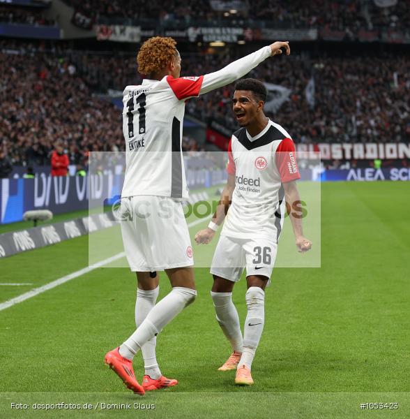 FC Bayern München, Eintracht Frankfurt, Bundesliga, Voetball, Sport, Le Football, Germany, Futbol, Fotball, Fussball, Deutschland, DFL, DFB, Calcio, 2024/25, Saison 2024/2025 - Bild-ID: 1053423