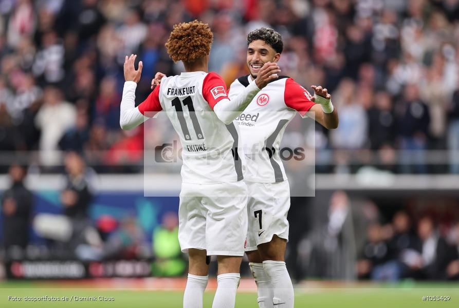 FC Bayern München, Eintracht Frankfurt, Bundesliga, Voetball, Sport, Le Football, Germany, Futbol, Fotball, Fussball, Deutschland, DFL, DFB, Calcio, 2024/25, Saison 2024/2025 - Bild-ID: 1053429