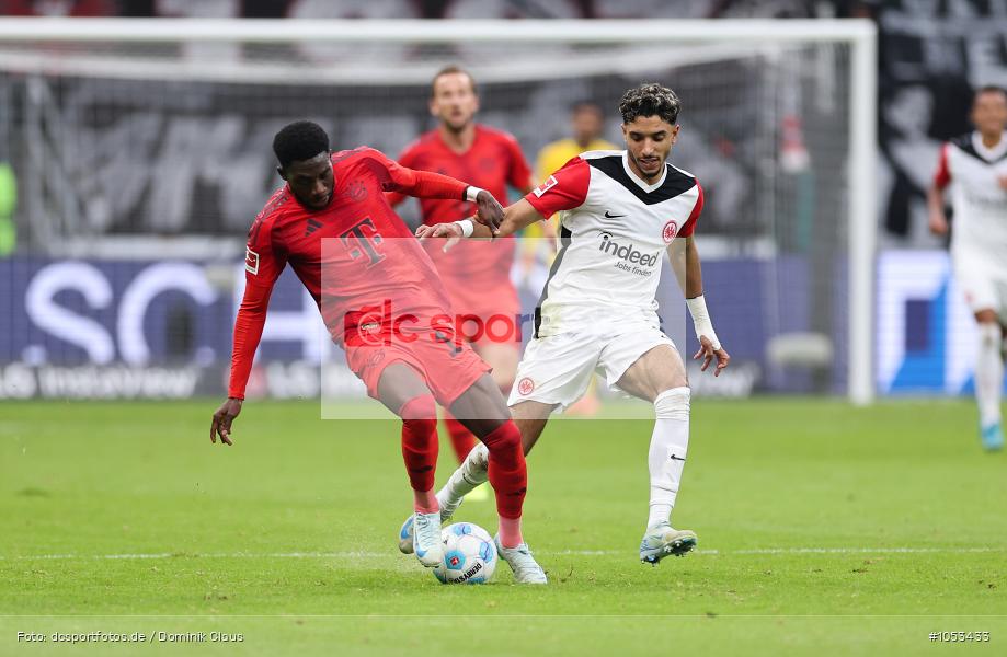 FC Bayern München, Eintracht Frankfurt, Bundesliga, Voetball, Sport, Le Football, Germany, Futbol, Fotball, Fussball, Deutschland, DFL, DFB, Calcio, 2024/25, Saison 2024/2025 - Bild-ID: 1053433