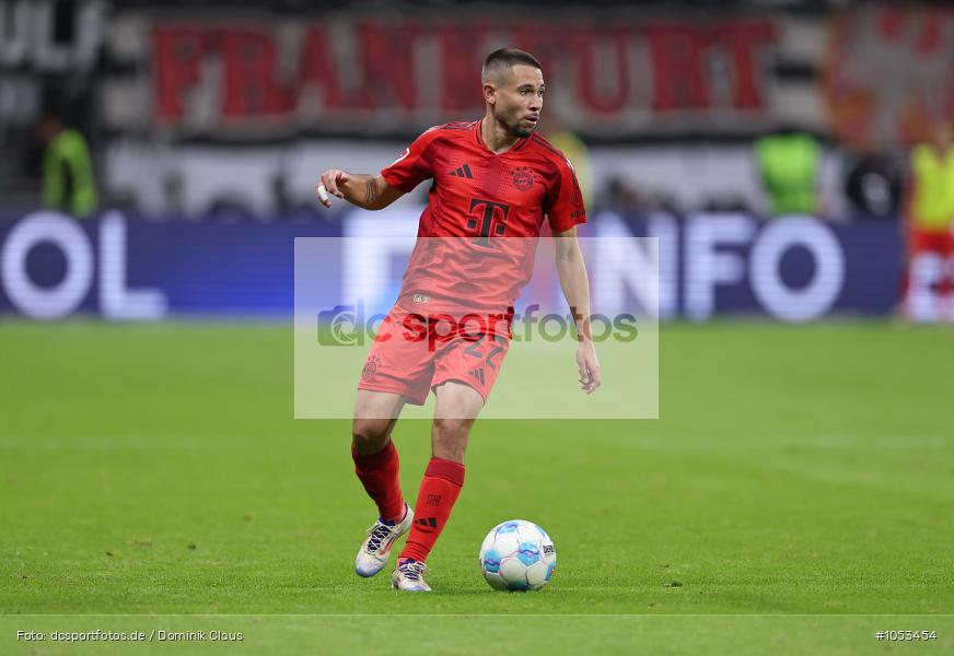 FC Bayern München, Eintracht Frankfurt, Bundesliga, Voetball, Sport, Le Football, Germany, Futbol, Fotball, Fussball, Deutschland, DFL, DFB, Calcio, 2024/25, Saison 2024/2025 - Bild-ID: 1053454 FC Bayern München, Eintracht Frankfurt, Bundesliga, Voetball, Sport, Le Football, Germany, Futbol, Fotball, Fussball, Deutschland, DFL, DFB, Calcio, 2024/25, Saison 2024/2025 - Bild-ID: 1053454
