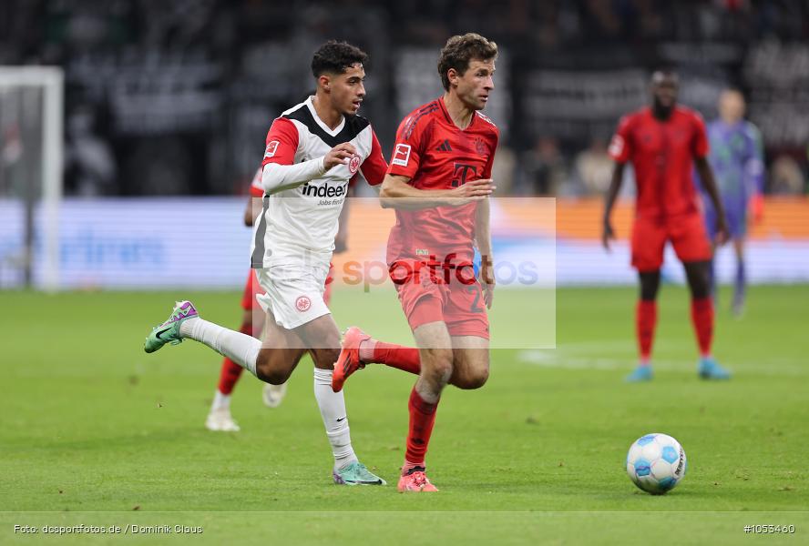 FC Bayern München, Eintracht Frankfurt, Bundesliga, Voetball, Sport, Le Football, Germany, Futbol, Fotball, Fussball, Deutschland, DFL, DFB, Calcio, 2024/25, Saison 2024/2025 - Bild-ID: 1053460 FC Bayern München, Eintracht Frankfurt, Bundesliga, Voetball, Sport, Le Football, Germany, Futbol, Fotball, Fussball, Deutschland, DFL, DFB, Calcio, 2024/25, Saison 2024/2025 - Bild-ID: 1053460