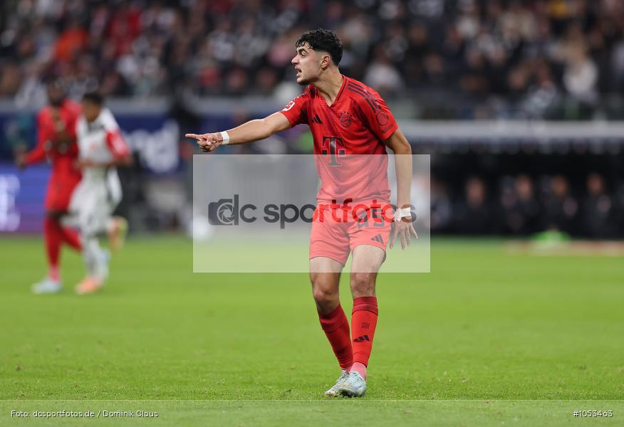 FC Bayern München, Eintracht Frankfurt, Bundesliga, Voetball, Sport, Le Football, Germany, Futbol, Fotball, Fussball, Deutschland, DFL, DFB, Calcio, 2024/25, Saison 2024/2025 - Bild-ID: 1053463