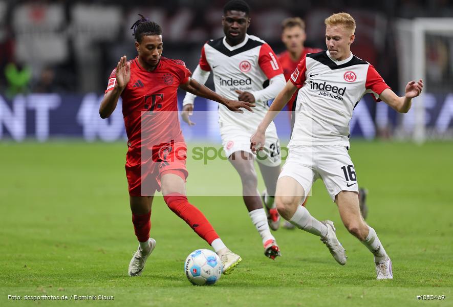 FC Bayern München, Eintracht Frankfurt, Bundesliga, Voetball, Sport, Le Football, Germany, Futbol, Fotball, Fussball, Deutschland, DFL, DFB, Calcio, 2024/25, Saison 2024/2025 - Bild-ID: 1053469