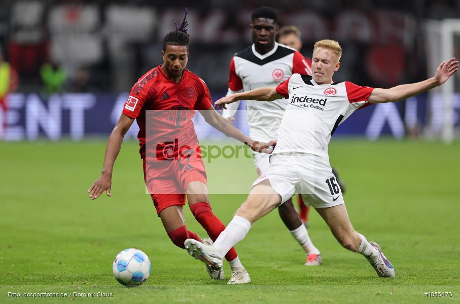 FC Bayern München, Eintracht Frankfurt, Bundesliga, Voetball, Sport, Le Football, Germany, Futbol, Fotball, Fussball, Deutschland, DFL, DFB, Calcio, 2024/25, Saison 2024/2025 - Bild-ID: 1053470