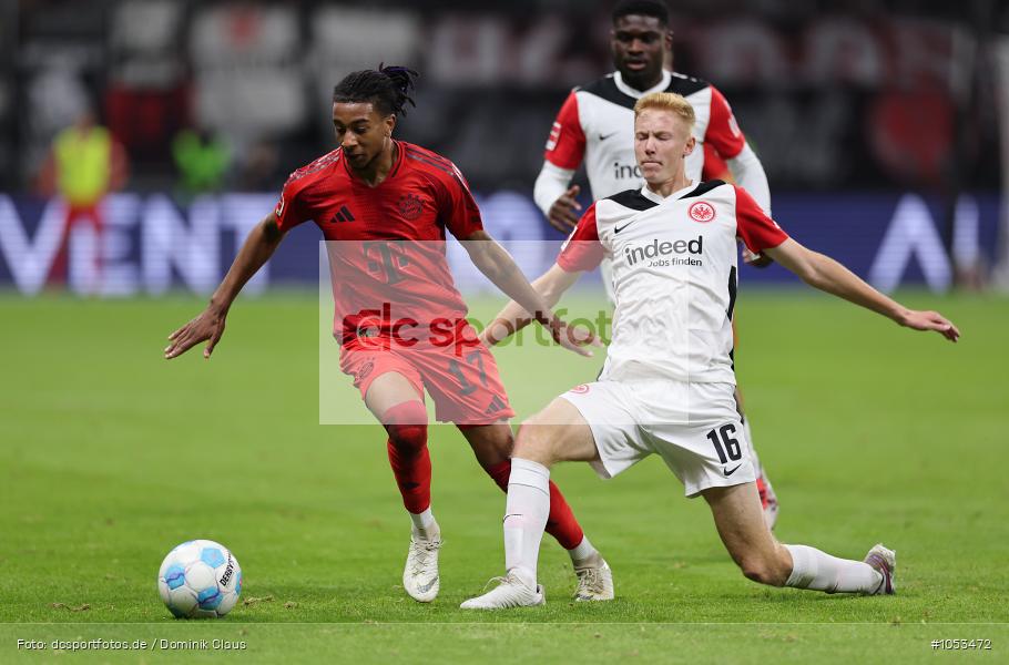 FC Bayern München, Eintracht Frankfurt, Bundesliga, Voetball, Sport, Le Football, Germany, Futbol, Fotball, Fussball, Deutschland, DFL, DFB, Calcio, 2024/25, Saison 2024/2025 - Bild-ID: 1053472