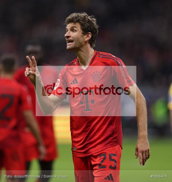 FC Bayern München, Eintracht Frankfurt, Bundesliga, Voetball, Sport, Le Football, Germany, Futbol, Fotball, Fussball, Deutschland, DFL, DFB, Calcio, 2024/25, Saison 2024/2025 - Bild-ID: 1053475