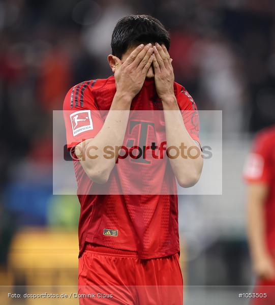 FC Bayern München, Eintracht Frankfurt, Bundesliga, Voetball, Sport, Le Football, Germany, Futbol, Fotball, Fussball, Deutschland, DFL, DFB, Calcio, 2024/25, Saison 2024/2025 - Bild-ID: 1053505 FC Bayern München, Eintracht Frankfurt, Bundesliga, Voetball, Sport, Le Football, Germany, Futbol, Fotball, Fussball, Deutschland, DFL, DFB, Calcio, 2024/25, Saison 2024/2025 - Bild-ID: 1053505