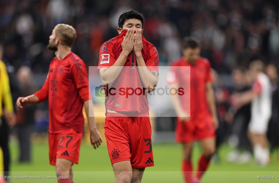 FC Bayern München, Eintracht Frankfurt, Bundesliga, Voetball, Sport, Le Football, Germany, Futbol, Fotball, Fussball, Deutschland, DFL, DFB, Calcio, 2024/25, Saison 2024/2025 - Bild-ID: 1053506 FC Bayern München, Eintracht Frankfurt, Bundesliga, Voetball, Sport, Le Football, Germany, Futbol, Fotball, Fussball, Deutschland, DFL, DFB, Calcio, 2024/25, Saison 2024/2025 - Bild-ID: 1053506