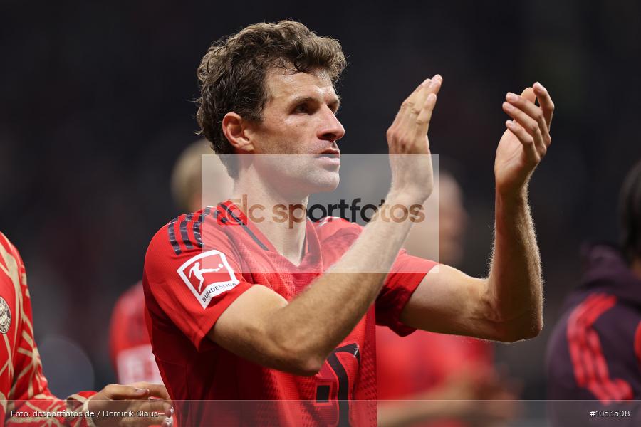 FC Bayern München, Eintracht Frankfurt, Bundesliga, Voetball, Sport, Le Football, Germany, Futbol, Fotball, Fussball, Deutschland, DFL, DFB, Calcio, 2024/25, Saison 2024/2025 - Bild-ID: 1053508