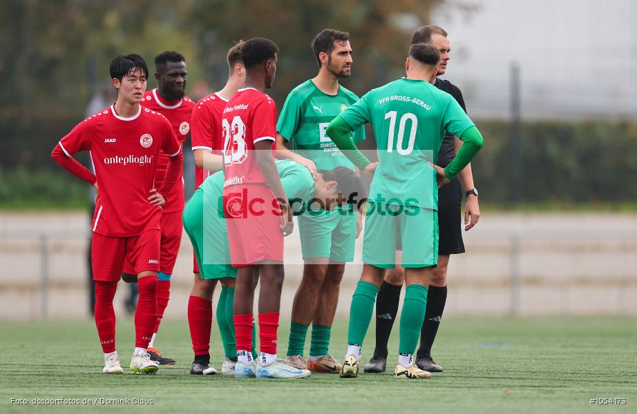 SG Rot-Weiß Frankfurt, VfR Groß-Gerau, Verbandsliga, Voetball, Sport, Le Football, Germany, Futbol, Fotball, Fussball, Deutschland, DFL, DFB, Calcio, 2024/25, Saison 2024/2025 - Bild-ID: 1054173