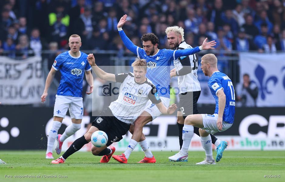 SSV Ulm 1846, SV Darmstadt 98, 2. Liga, 2. Bundesliga, Bundesliga, Liga, Voetball, Sport, Le Football, Germany, Futbol, Fotball, Fussball, Deutschland, DFL, DFB, Calcio, 2024/25, Saison 2024/2025 - Bild-ID: 1054515