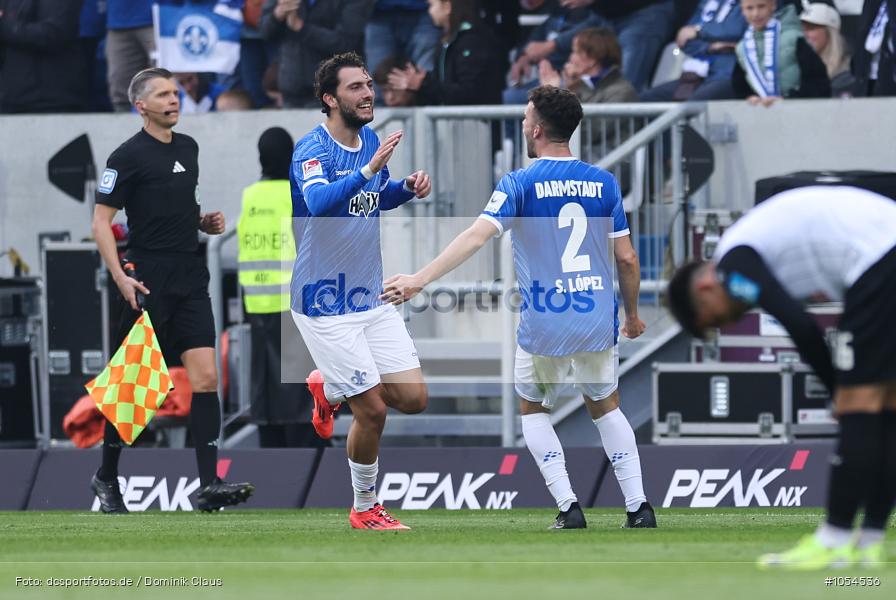 SSV Ulm 1846, SV Darmstadt 98, 2. Liga, 2. Bundesliga, Bundesliga, Liga, Voetball, Sport, Le Football, Germany, Futbol, Fotball, Fussball, Deutschland, DFL, DFB, Calcio, 2024/25, Saison 2024/2025 - Bild-ID: 1054536