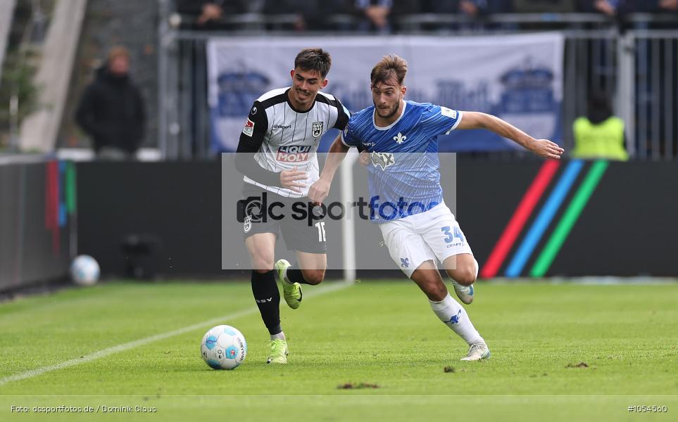 SSV Ulm 1846, SV Darmstadt 98, 2. Liga, 2. Bundesliga, Bundesliga, Liga, Voetball, Sport, Le Football, Germany, Futbol, Fotball, Fussball, Deutschland, DFL, DFB, Calcio, 2024/25, Saison 2024/2025 - Bild-ID: 1054560