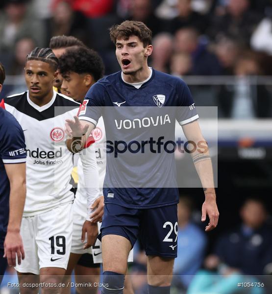 VfL Bochum, Eintracht Frankfurt, Bundesliga, Voetball, Sport, Le Football, Germany, Futbol, Fotball, Fussball, Deutschland, DFL, DFB, Calcio, 2024/25, Saison 2024/2025 - Bild-ID: 1054756