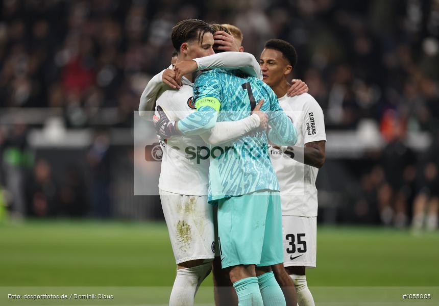 Prag, SK Slavia Praha, Eintracht Frankfurt, EL, Europa League, UEFA Europa League, UEFA, Voetball, Sport, Le Football, Germany, Futbol, Fotball, Fussball, Deutschland, DFL, DFB, Calcio, 2024/25, Saison 2024/2025 - Bild-ID: 1055005