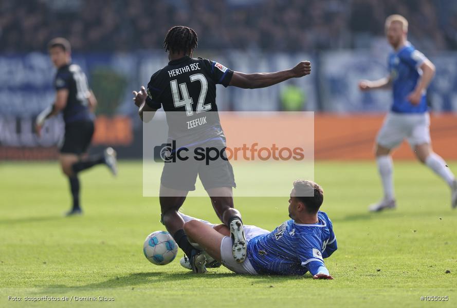 Hertha BSC Berlin, SV Darmstadt 98, 2. Liga, 2. Bundesliga, Bundesliga, Liga, Voetball, Sport, Le Football, Germany, Futbol, Fotball, Fussball, Deutschland, DFL, DFB, Calcio, 2024/25, Saison 2024/2025 - Bild-ID: 1055025