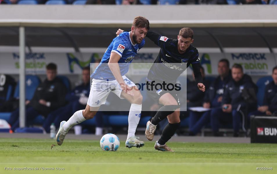 Hertha BSC Berlin, SV Darmstadt 98, 2. Liga, 2. Bundesliga, Bundesliga, Liga, Voetball, Sport, Le Football, Germany, Futbol, Fotball, Fussball, Deutschland, DFL, DFB, Calcio, 2024/25, Saison 2024/2025 - Bild-ID: 1055048