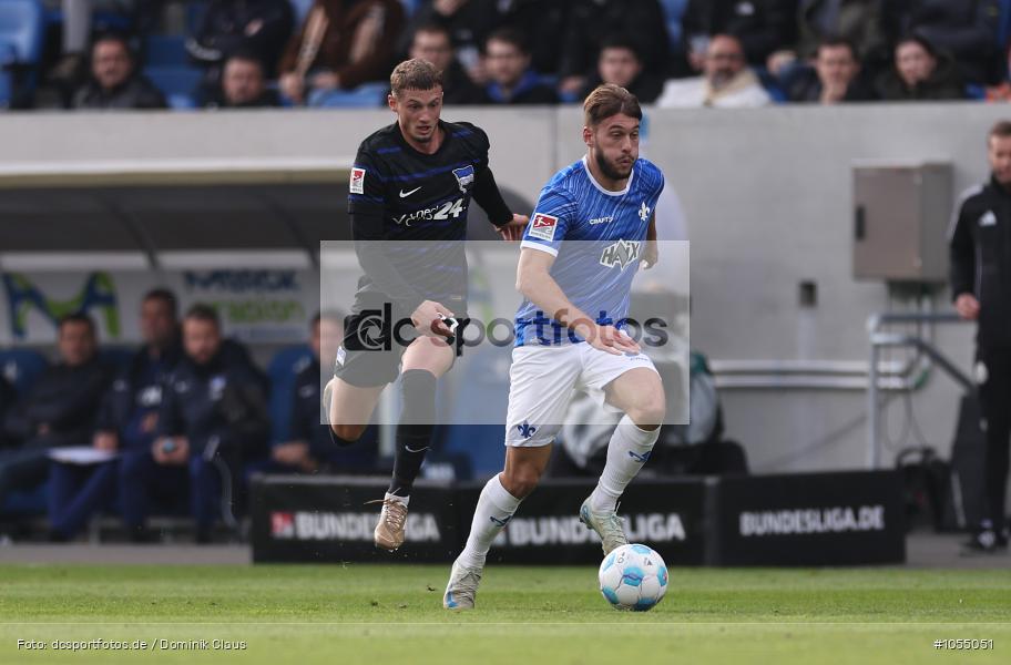 Hertha BSC Berlin, SV Darmstadt 98, 2. Liga, 2. Bundesliga, Bundesliga, Liga, Voetball, Sport, Le Football, Germany, Futbol, Fotball, Fussball, Deutschland, DFL, DFB, Calcio, 2024/25, Saison 2024/2025 - Bild-ID: 1055051