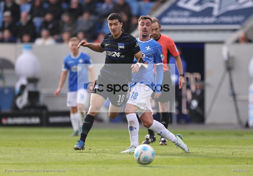 Hertha BSC Berlin, SV Darmstadt 98, 2. Liga, 2. Bundesliga, Bundesliga, Liga, Voetball, Sport, Le Football, Germany, Futbol, Fotball, Fussball, Deutschland, DFL, DFB, Calcio, 2024/25, Saison 2024/2025 - Bild-ID: 1055056