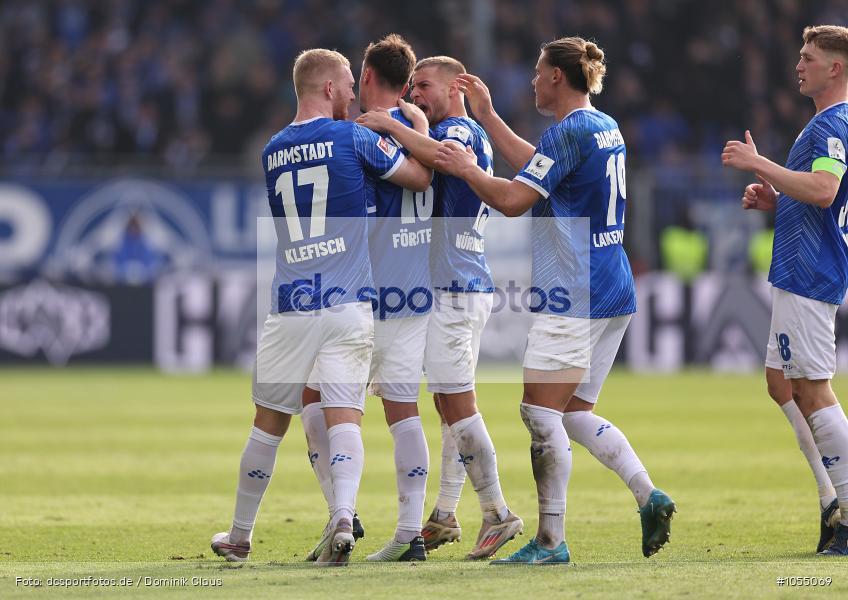 Hertha BSC Berlin, SV Darmstadt 98, 2. Liga, 2. Bundesliga, Bundesliga, Liga, Voetball, Sport, Le Football, Germany, Futbol, Fotball, Fussball, Deutschland, DFL, DFB, Calcio, 2024/25, Saison 2024/2025 - Bild-ID: 1055069