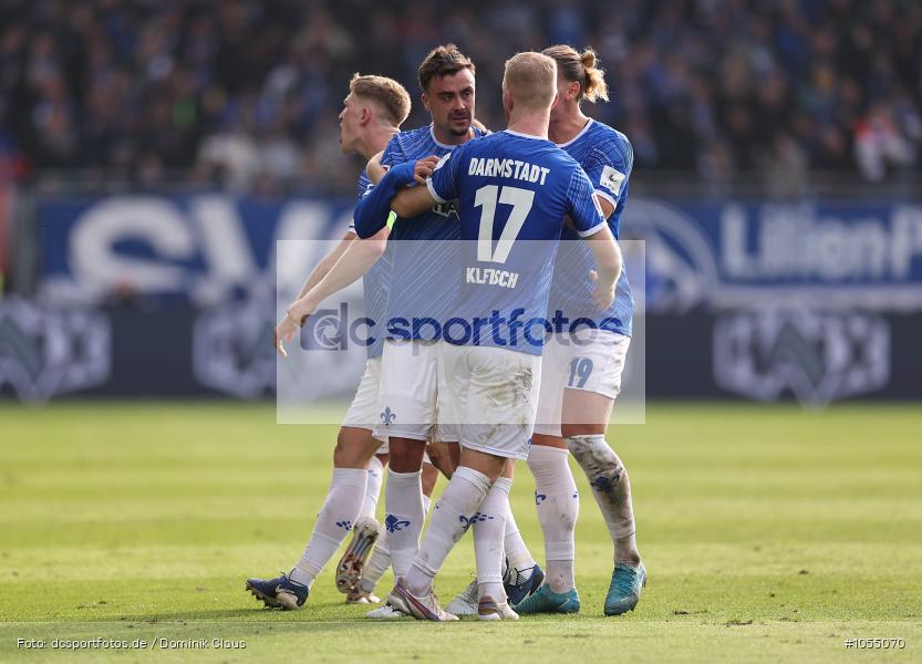 Hertha BSC Berlin, SV Darmstadt 98, 2. Liga, 2. Bundesliga, Bundesliga, Liga, Voetball, Sport, Le Football, Germany, Futbol, Fotball, Fussball, Deutschland, DFL, DFB, Calcio, 2024/25, Saison 2024/2025 - Bild-ID: 1055070
