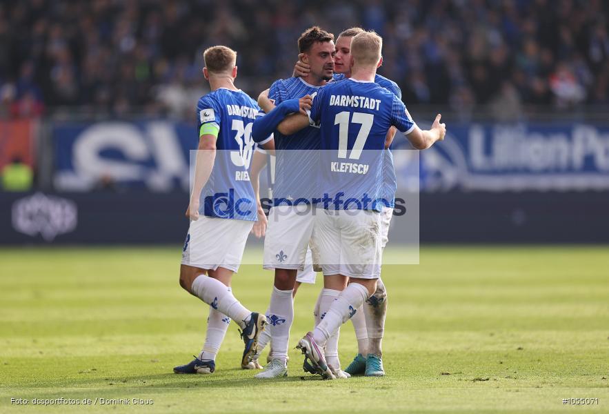 Hertha BSC Berlin, SV Darmstadt 98, 2. Liga, 2. Bundesliga, Bundesliga, Liga, Voetball, Sport, Le Football, Germany, Futbol, Fotball, Fussball, Deutschland, DFL, DFB, Calcio, 2024/25, Saison 2024/2025 - Bild-ID: 1055071