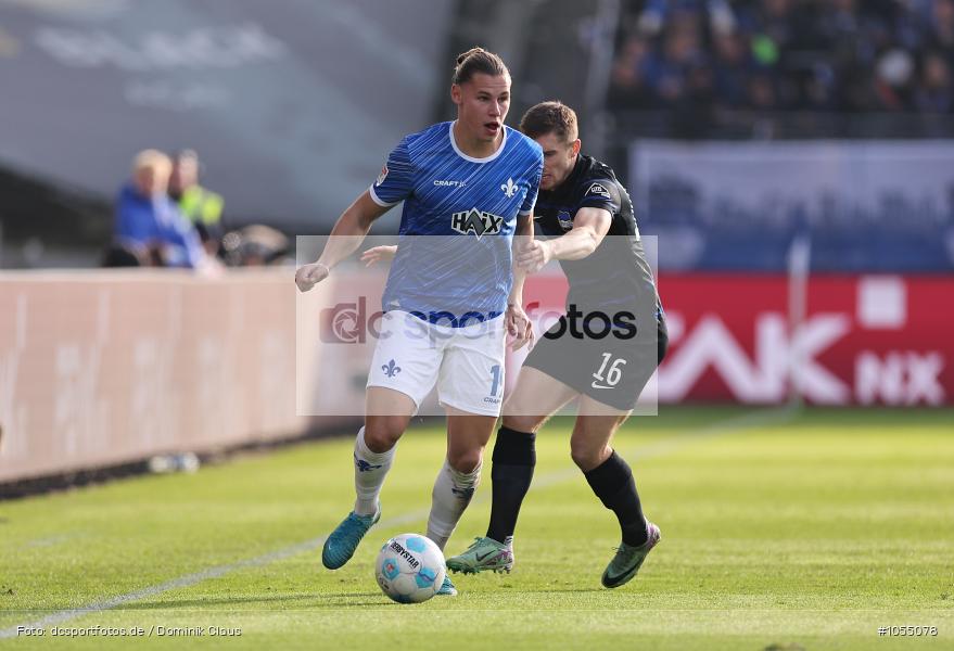 Hertha BSC Berlin, SV Darmstadt 98, 2. Liga, 2. Bundesliga, Bundesliga, Liga, Voetball, Sport, Le Football, Germany, Futbol, Fotball, Fussball, Deutschland, DFL, DFB, Calcio, 2024/25, Saison 2024/2025 - Bild-ID: 1055078