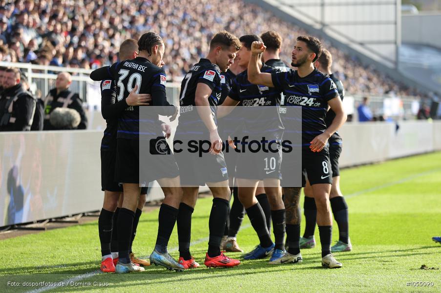 Hertha BSC Berlin, SV Darmstadt 98, 2. Liga, 2. Bundesliga, Bundesliga, Liga, Voetball, Sport, Le Football, Germany, Futbol, Fotball, Fussball, Deutschland, DFL, DFB, Calcio, 2024/25, Saison 2024/2025 - Bild-ID: 1055090 Hertha BSC Berlin, SV Darmstadt 98, 2. Liga, 2. Bundesliga, Bundesliga, Liga, Voetball, Sport, Le Football, Germany, Futbol, Fotball, Fussball, Deutschland, DFL, DFB, Calcio, 2024/25, Saison 2024/2025 - Bild-ID: 1055090