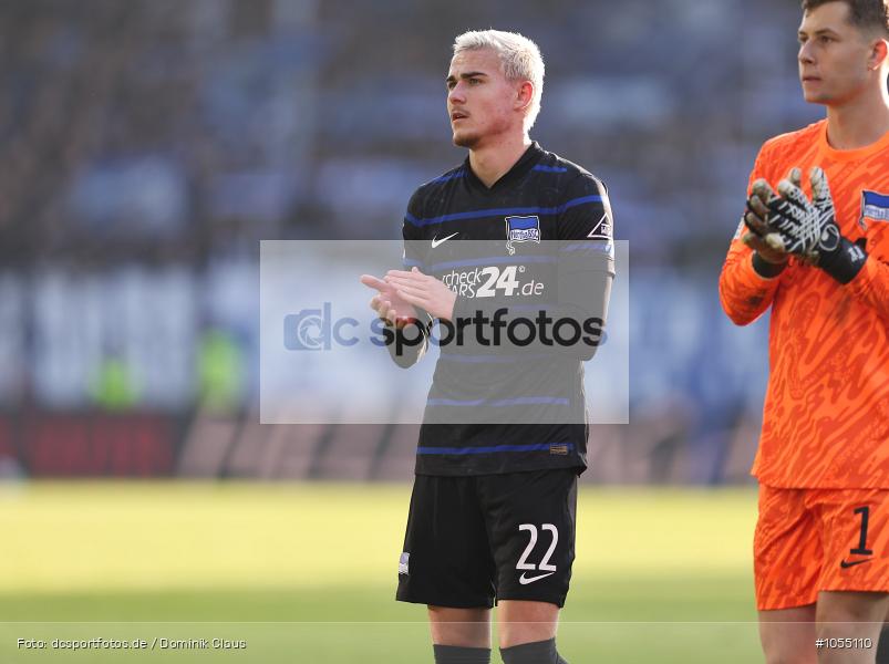 Hertha BSC Berlin, SV Darmstadt 98, 2. Liga, 2. Bundesliga, Bundesliga, Liga, Voetball, Sport, Le Football, Germany, Futbol, Fotball, Fussball, Deutschland, DFL, DFB, Calcio, 2024/25, Saison 2024/2025 - Bild-ID: 1055110