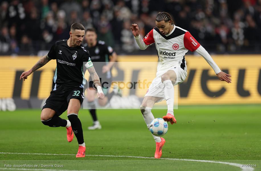 SV Werder Bremen, Eintracht Frankfurt, Bundesliga, Voetball, Sport, Le Football, Germany, Futbol, Fotball, Fussball, Deutschland, DFL, DFB, Calcio, 2024/25, Saison 2024/2025 - Bild-ID: 1055314