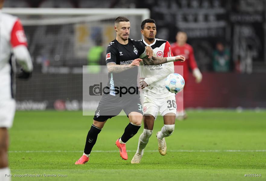 SV Werder Bremen, Eintracht Frankfurt, Bundesliga, Voetball, Sport, Le Football, Germany, Futbol, Fotball, Fussball, Deutschland, DFL, DFB, Calcio, 2024/25, Saison 2024/2025 - Bild-ID: 1055343