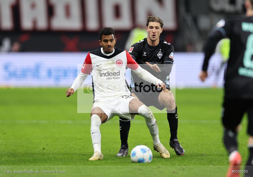 SV Werder Bremen, Eintracht Frankfurt, Bundesliga, Voetball, Sport, Le Football, Germany, Futbol, Fotball, Fussball, Deutschland, DFL, DFB, Calcio, 2024/25, Saison 2024/2025 - Bild-ID: 1055350