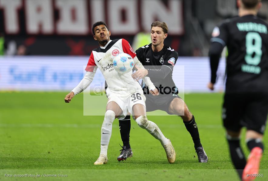 SV Werder Bremen, Eintracht Frankfurt, Bundesliga, Voetball, Sport, Le Football, Germany, Futbol, Fotball, Fussball, Deutschland, DFL, DFB, Calcio, 2024/25, Saison 2024/2025 - Bild-ID: 1055352
