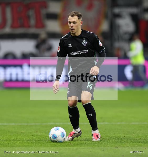 SV Werder Bremen, Eintracht Frankfurt, Bundesliga, Voetball, Sport, Le Football, Germany, Futbol, Fotball, Fussball, Deutschland, DFL, DFB, Calcio, 2024/25, Saison 2024/2025 - Bild-ID: 1055371