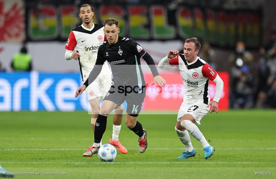 SV Werder Bremen, Eintracht Frankfurt, Bundesliga, Voetball, Sport, Le Football, Germany, Futbol, Fotball, Fussball, Deutschland, DFL, DFB, Calcio, 2024/25, Saison 2024/2025 - Bild-ID: 1055373