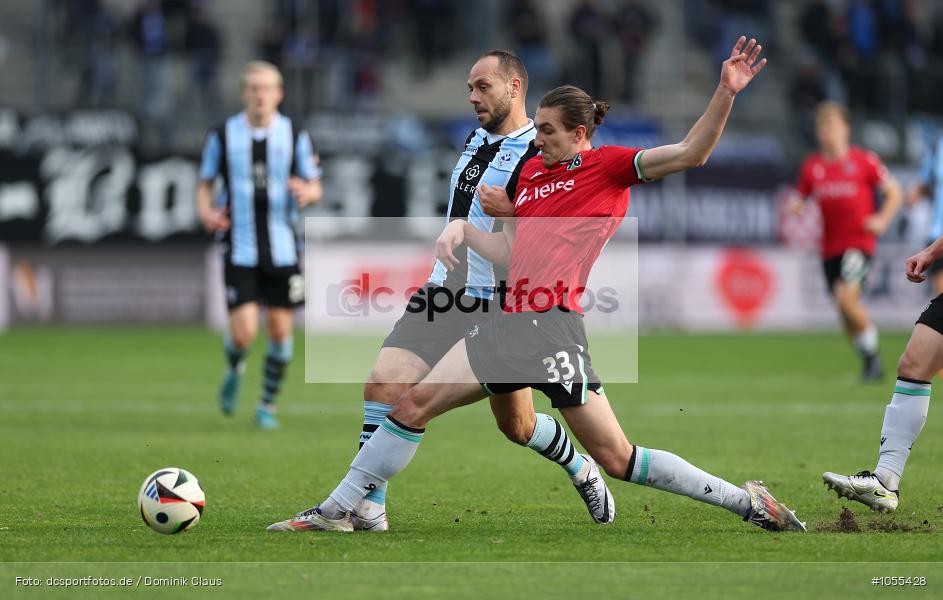 Hannover 96 II U23, SV Waldhof Mannheim, Liga, 3. Liga, Voetball, Sport, Le Football, Germany, Futbol, Fotball, Fussball, Deutschland, DFL, DFB, Calcio, 2024/25, Saison 2024/2025 - Bild-ID: 1055428